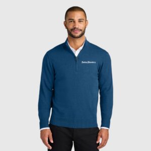 Men's 1/4 Zip Sweater - Beta Bionics