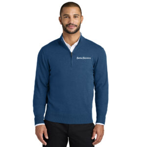 Men's 1/4 Zip Sweater - Beta Bionics