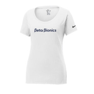 Nike Women's White Athletic T-Shirt